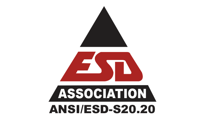 ANSI/ESD S20.20 2014 Certified